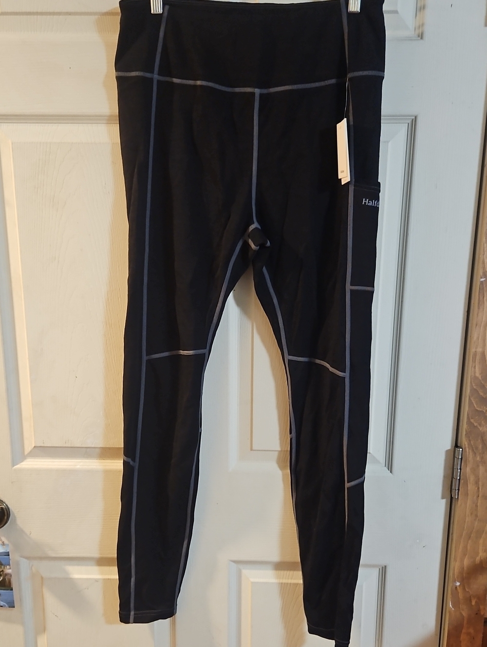 Halfdays Women’s Hallie Merino Leggings: BLACK: NEW WITH TAGS: SIZE XL